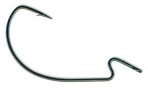 Mustad Wide Gap Jig Hook Black 50ct Size 3-0 - Bass Fishing Hub