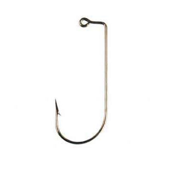 Eagle Claw Bronze Jig Hook 100ct Size 3-0 - Bass Fishing Hub