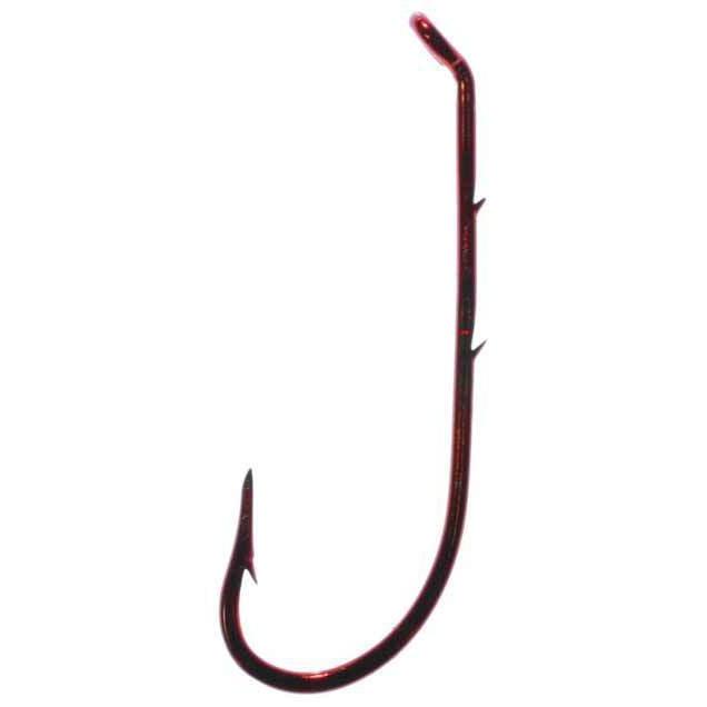 Tru Turn Baitholder Hook Red Size 8 6ct - Bass Fishing Hub